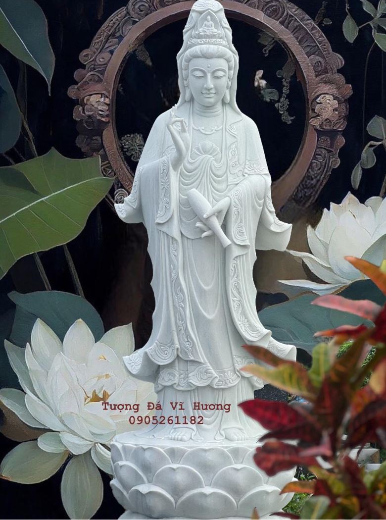 Bức Hoạ Quan Âm Bồ Tát