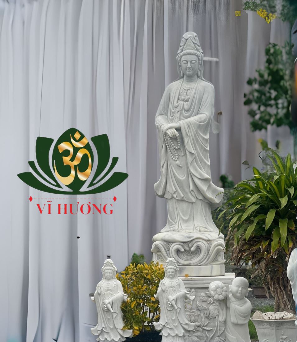 Tượng Phật Bà Tại Đá Non Nước -Điêu Khắc Vĩ Hương 0905261182